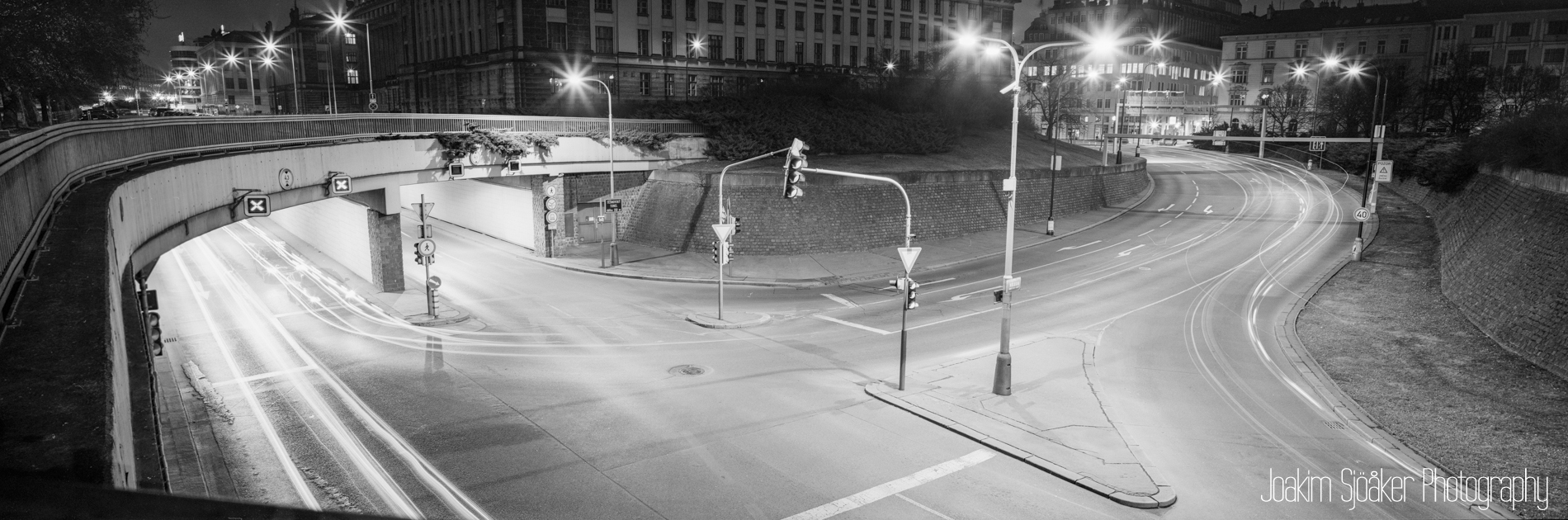 Joakim Sjöåker Photography tesnovsky tunel prague praha panorama 6x17 acros caffenol